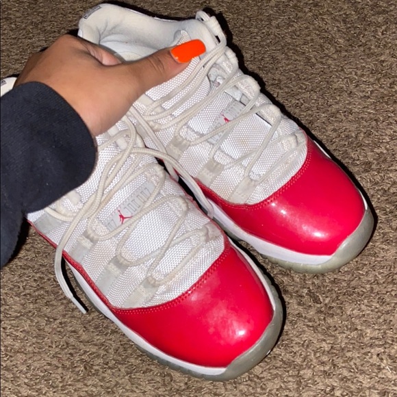 Cherry 11s Retro 11 Fake Vs Real Size 10 Jordan 11 Retro High Cherry